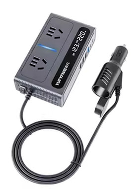 适用小米车载逆变器12v转220v