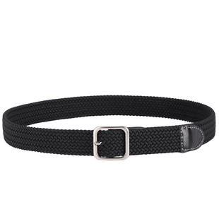 2025简约弹力腰带男士免打孔休闲潮流新款韩版牛仔裤编织皮带女潮