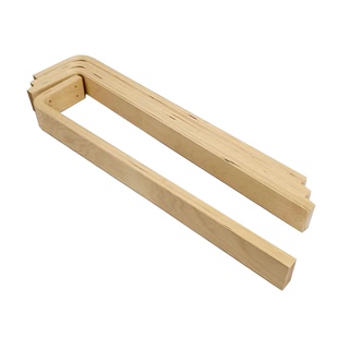 手工DIY平替桌子腿L型实木多层板高桌腿网红成人家用桦木实木桌腿