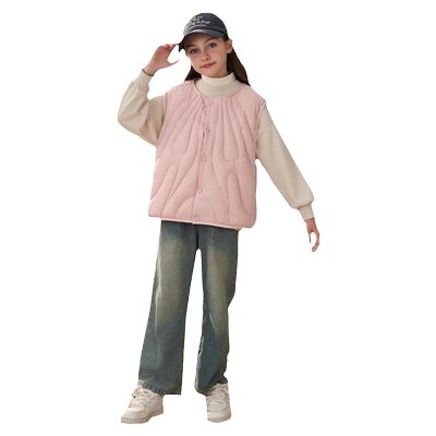 罗蒙儿童羽绒马甲秋冬新款