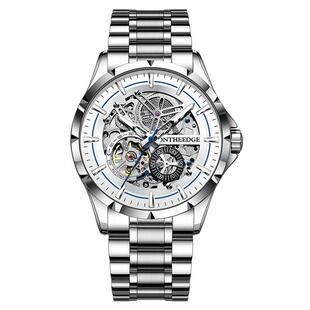 瑞士品牌手表男士纯机械表全自动镂空男生黑科技男款腕表2026新款