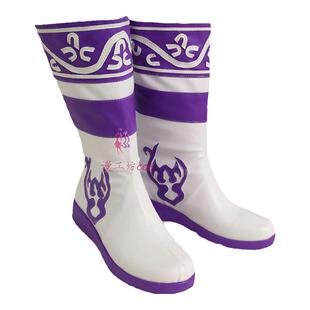 漫工坊秦时明月端木蓉cos鞋子定制动漫游戏cosplay靴子来图定做