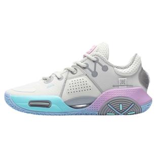 李宁全城9篮球鞋女鞋韦德棉花糖防滑耐磨女球鞋女款实战运动鞋女