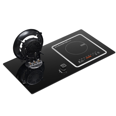 定时嵌入式燃气两用猛火灶