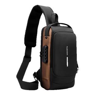 云帆辉虹 新款胸包士背包USB充电肩胸前包通勤防泼水斜跨胸包NEW