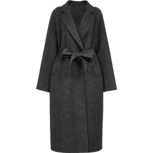 Vero Moda毛呢大衣2026春季新款插肩袖纯色大气简约外套优雅百搭