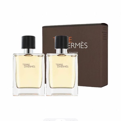 香港直邮Hermes 爱马仕 大地淡香对装50ml*2正品