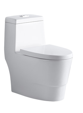 日本陶小姐家用翻板马桶坐便器卫浴小户型直冲式直排防冻翻斗节水