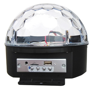 七彩舞台灯光KTV闪光灯蓝牙魔球小音响酒吧舞厅旋转彩灯家用蹦迪