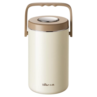 小熊保温饭盒上班族不锈钢便当盒超长保温便携大容量餐盒学生带饭