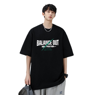 回力纯棉短袖t恤男士夏季2026新款宽松休闲潮牌男生半袖上衣体恤