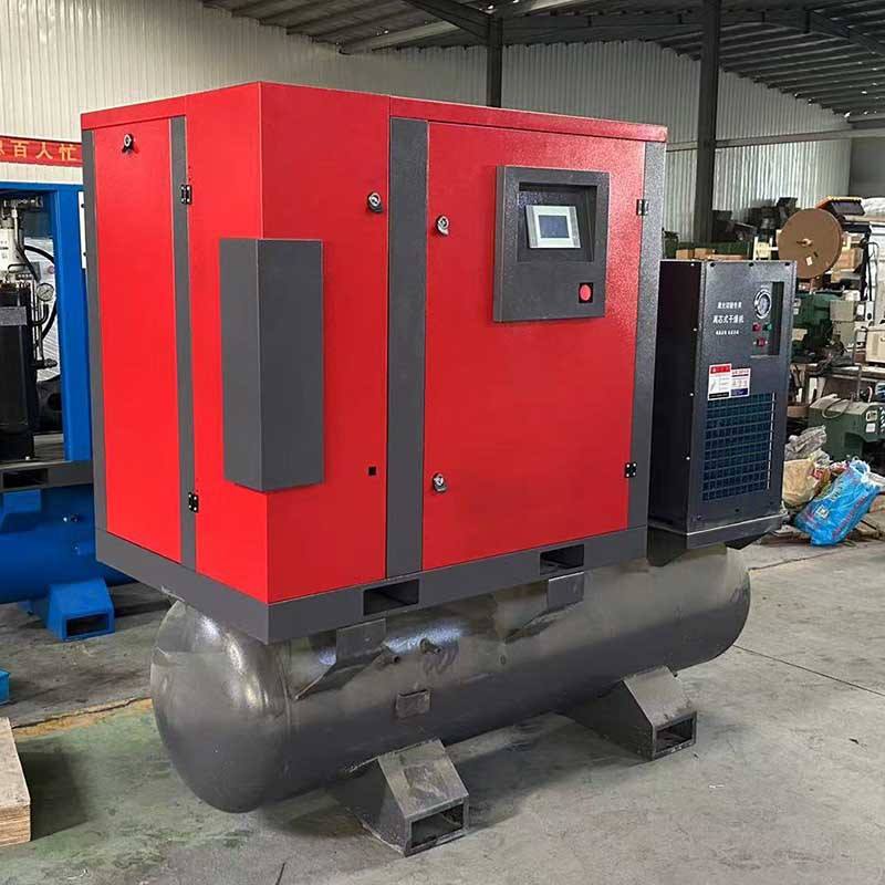 免安装高压激光切割专用一体四合一螺杆空压机无油永磁变频组合式