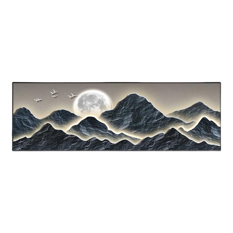山水客厅定制装饰画轻奢