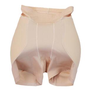 高腰丰胯内裤无痕固定一体加胯胯垫增胯假屁股平角收腹提臀翘臀裤