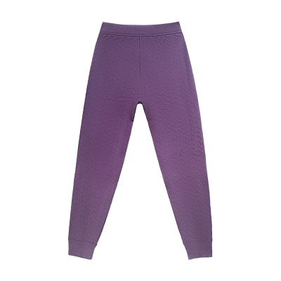 三枪中厚款提花暖棉女秋裤