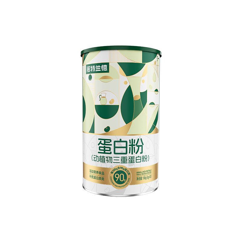 诺特兰德动植物三重蛋白粉乳清蛋白质粉运动营养品官方旗舰店