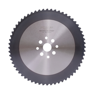 高阶涂层合金锯片刀金属冷切铁钨钢切割片圆盘圆锯机快无双圆锯片