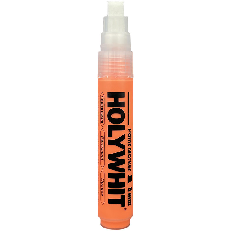 HOLYWHIT涂鸦签名笔/荧光油漆笔/8MM平头/记号笔/可加墨/油性防水