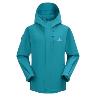 【青鸟冲锋衣】拓路者男女户外多巴胺色徒步防风防水耐磨夹克外套