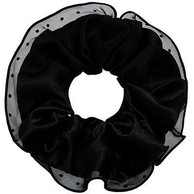 优娜柏丽发饰复古时尚缎面大肠圈发圈轻奢气质小众设计丸子头发绳