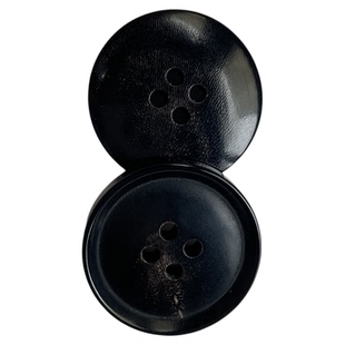 进口天然牛角钮扣diy适用于毛呢子西装男装女装大衣裤扣服装百搭