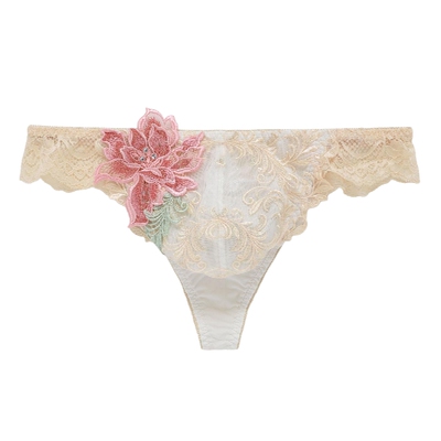 HIMICO性感男士低腰蕾丝丁字内裤