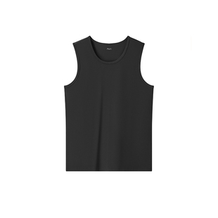 2件|曼妮芬MW1男士背心圆领透气棉莫代尔可打底外穿无袖老头衫