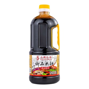 增城正果大湾灶基酿造酱油御品头抽1L 天然晒制黄豆酱油特级生抽