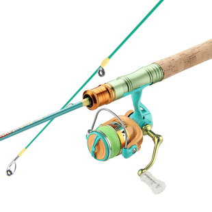 皓顿马卡龙UL调马口竿微物路亚竿全套新手儿童白条鱼竿新款套装