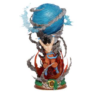 七龙珠GT元气弹孙悟空超大号SD猎手GK龙珠超级赛亚人发光手办雕像