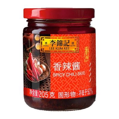 李锦记香辣酱205g烤肉下饭