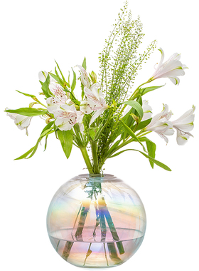 幻彩花瓶玄关鲜花插花瓶
