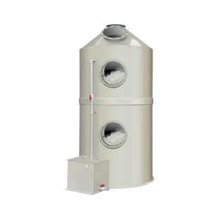 pp喷淋塔废气处理设备塔酸碱雾除尘脱硫不锈钢工业水淋洗涤净化塔