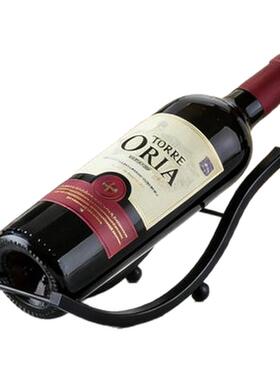 轻奢家用倒挂红酒架摆件