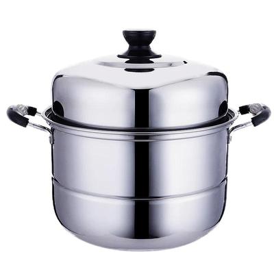 家用超级特厚不锈钢超大蒸锅闷锅