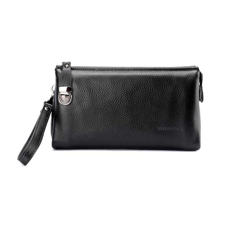 手包男士真皮大容量手拿包商务休闲手抓包头层牛皮男包