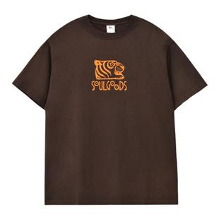 SOULGOODS 虎头印花T恤