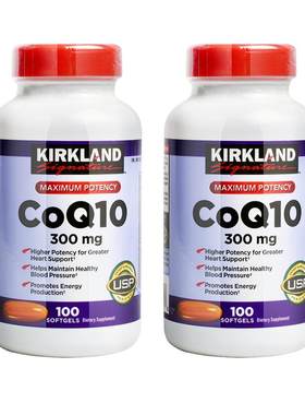 Kirkland柯克兰辅酶Q10100粒