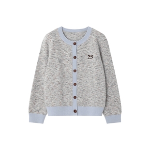 时然大码女装刺绣针织开衫2025秋冬新款微胖mm慵懒风显瘦长袖上衣