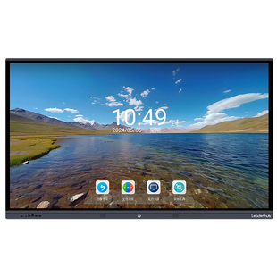 会参谋Leaderhub会议平板一体机65英寸触控办公大屏智能投屏电子白板交互式多媒体教学直播培训电视智慧屏