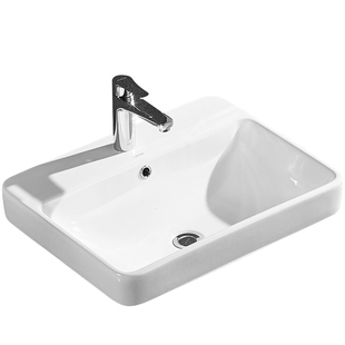箭牌半嵌入台上陶瓷一体盆卫生间洗脸盆洗漱台洗手池台中盆AP4114