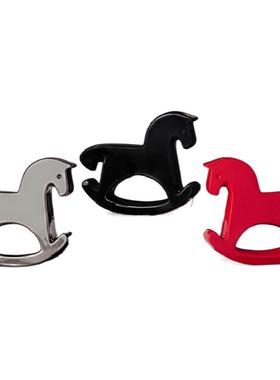 ins风简约创意摇马摆件