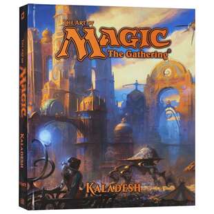 万智牌 卡拉德许 设定集 英文原版 精装 The Art of Magic James Wyatt 艺术画册画集 大开硬封面 英文版 进口英语书籍