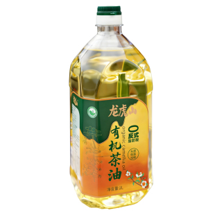 龙虎山0反初榨有机山茶油2L物理低温冷压榨一级孕妇儿童可食用油