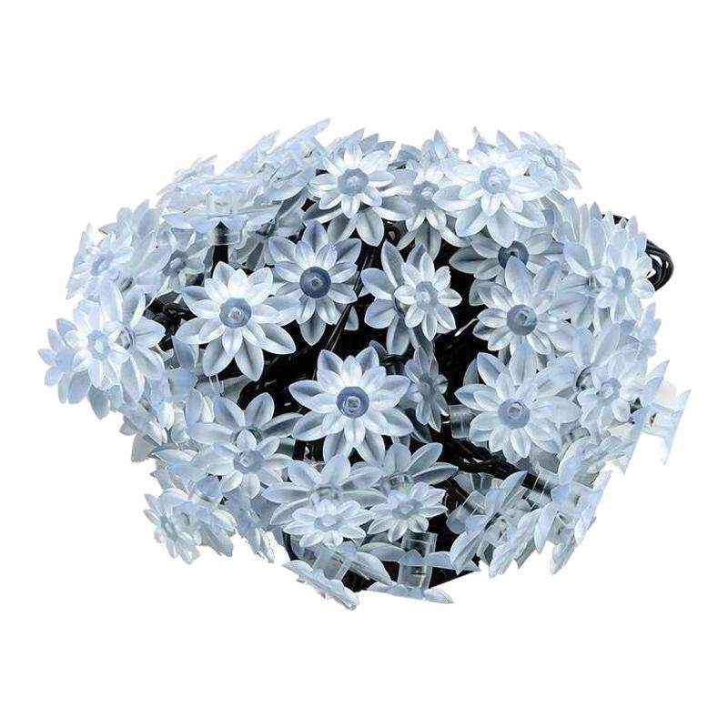 双层莲花花朵樱花灯串庭院彩灯