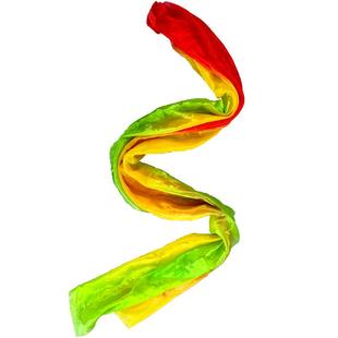 舞蹈彩绸甩纱运动会开幕纱球创意道具表演甩球纱巾