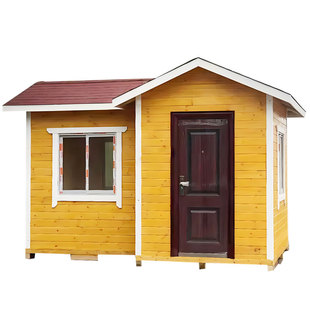 荣东户外防腐木屋可移动售货亭小型奶茶屋保安亭活动设备房售票亭