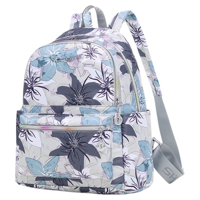 新款潮休闲牛津布印花大容量背包