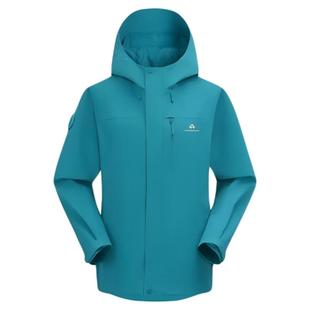 拓路者【朱雀羽绒冲锋衣】男女款户外两件套防风防水三合一新款