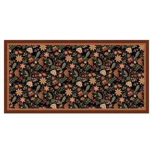 范居态度颂歌美式乡村复古长方形桌垫防水防油隔热皮革餐桌垫定制